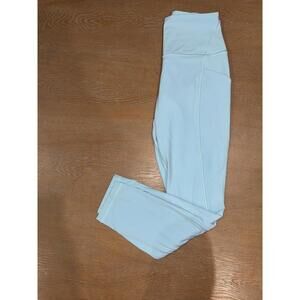 Lululemon Align High-Rise Pant with Pockets 25" SIZE 6 Icing Blue